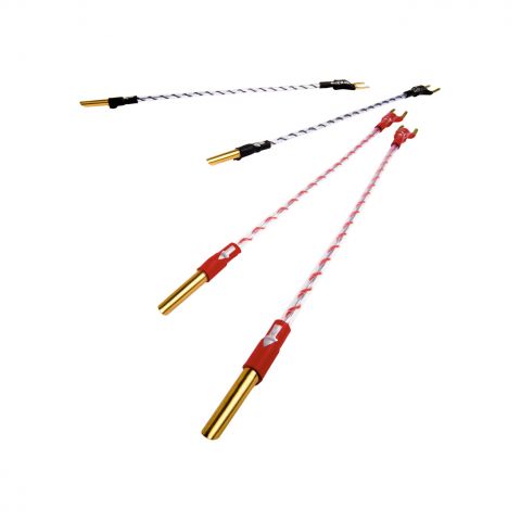 Nordost Norse Bi-Wire Jumpers Spade-Banana Black/Red