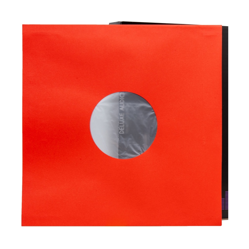 Audio Anatomy Deluxe Vinyl Inner Sleeves 12″ Red (50 шт)