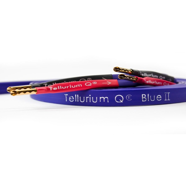 Tellurium Q Blue II Speaker Cable Banana 2M