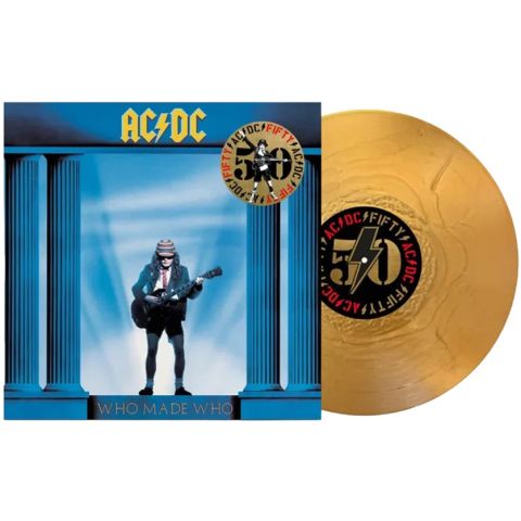 LP AC/DC - Who Made Who (Gold Metallic)