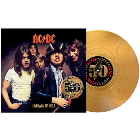 LP AC/DC - Highway To Hell (Gold Metallic)