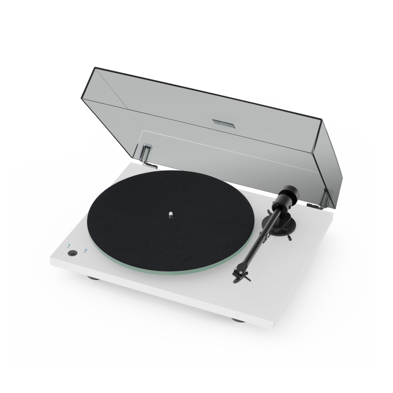KEF LS50 Wireless II Pro-Ject Vinyl Set Mineral White